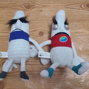Pete Bottel & Walter Bottel Return-It Gang Plush Lot (X2) AS IS